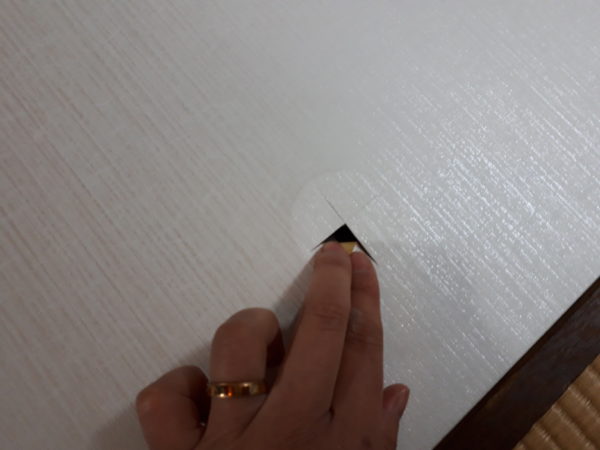 リベンジ(°▽°)b襖の張り替えやってみた【水で貼るふすま紙】DIY