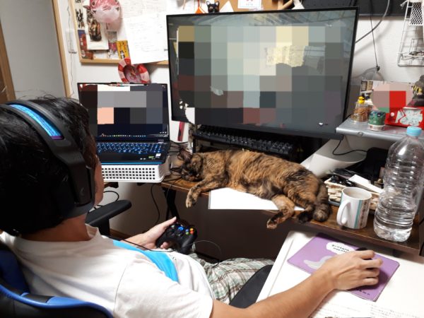 旦那が経費で色々買ったので、ついでに模様替えしてみた記録。