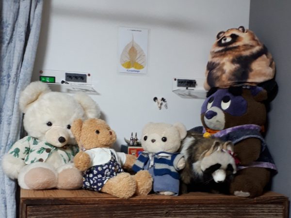 旦那が経費で色々買ったので、ついでに模様替えしてみた記録。