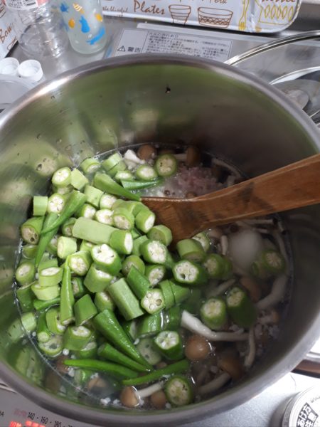 夏野菜の終わりと、目一杯食べた記録。家庭菜園 大量消費 キュウリ オクラ