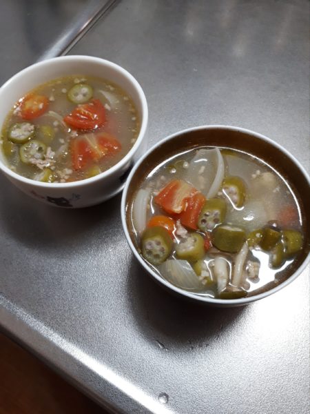 夏野菜の終わりと、目一杯食べた記録。家庭菜園 大量消費 キュウリ オクラ