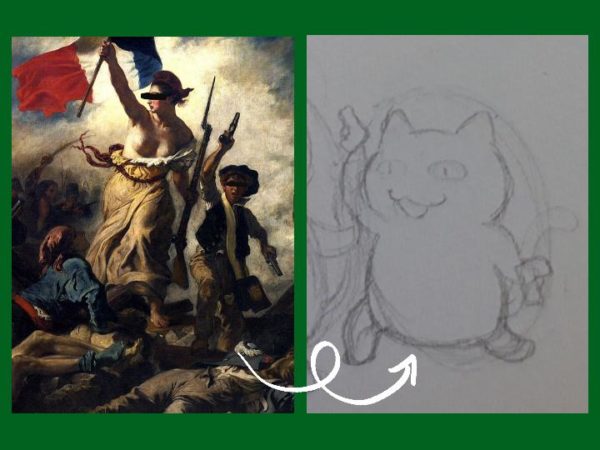 年賀状 馬 午 2026年 ナポレオン フランス革命 猫