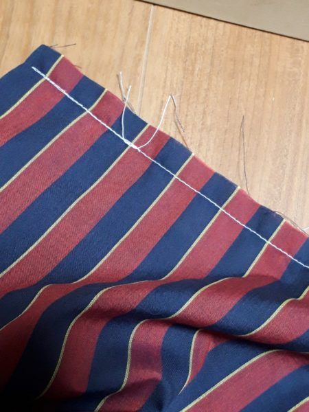 8ヶ月かかってようやく完成したエコバッグ(デカイ)　猫　シュール柄　簡単　頑丈