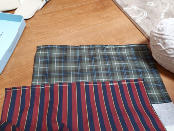 8ヶ月かかってようやく完成したエコバッグ(デカイ)　猫　シュール柄　簡単　頑丈