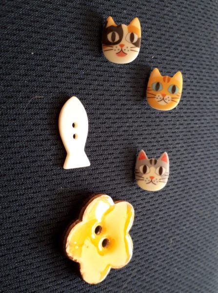 8ヶ月かかってようやく完成したエコバッグ(デカイ)　猫　シュール柄　簡単　頑丈