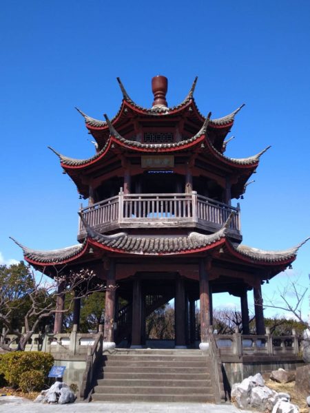 梅の花と海を見に。久しぶりの3人でドライブ。たつの市三津　綾部山梅林　世界の梅公園