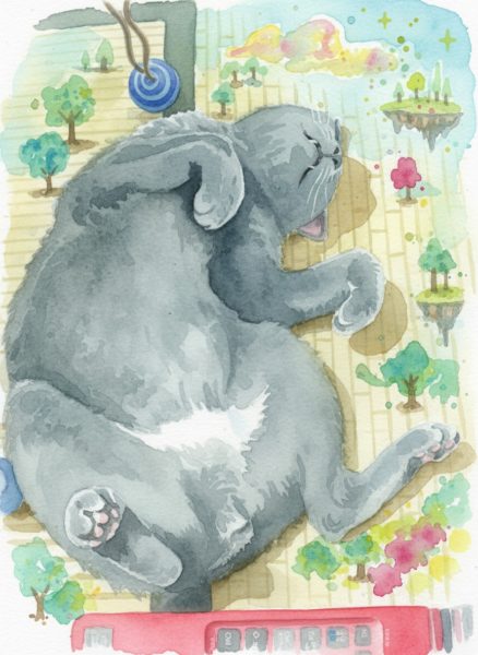 今年のお花見と、Googleフォトの水彩画風変換にハマる。リミックス